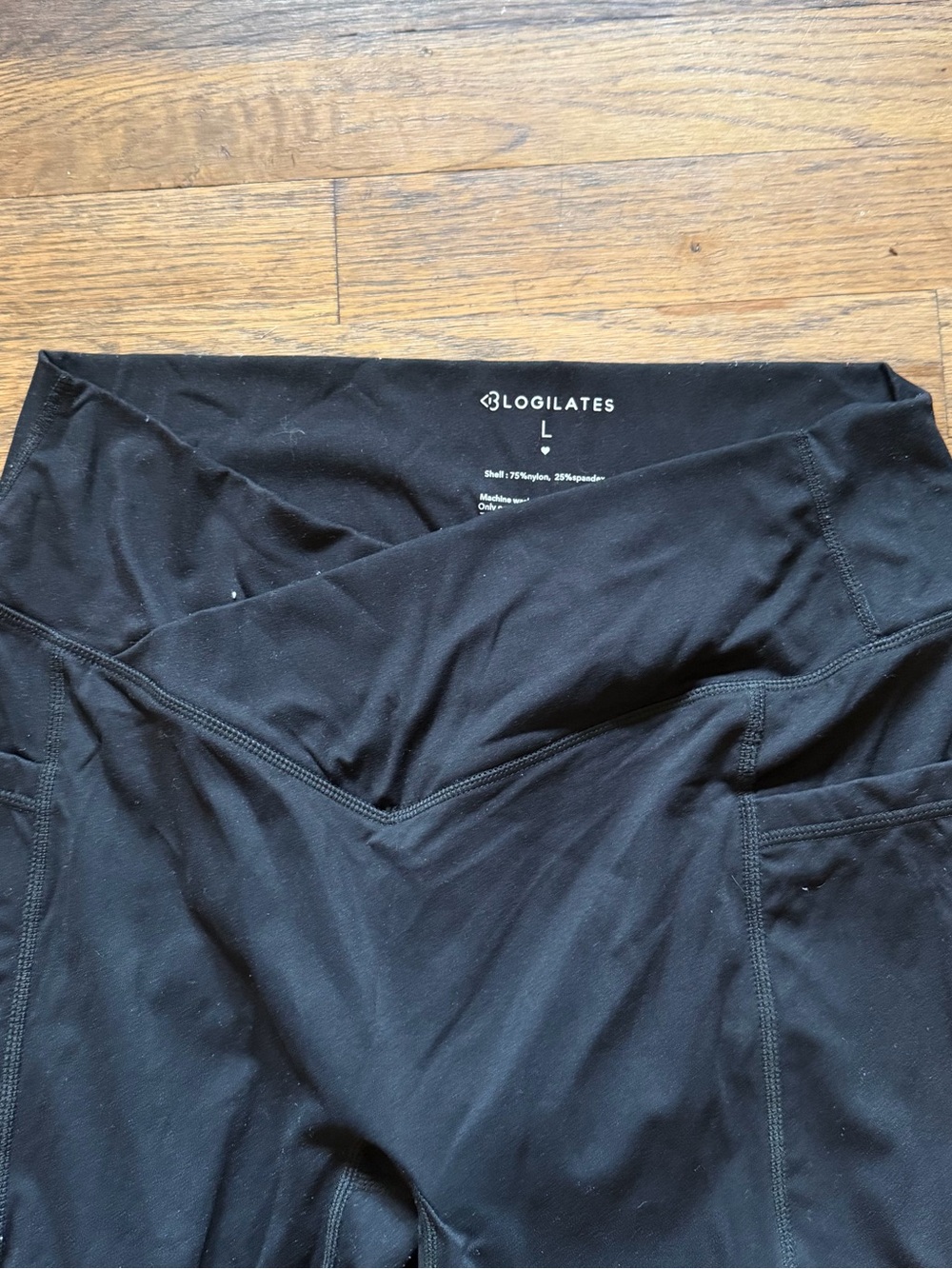 Women's Black High-Waist Yoga Pants